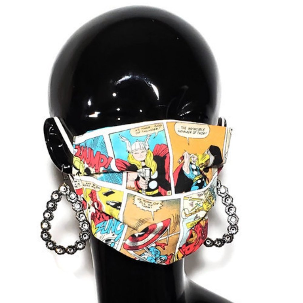Marvel Handmade Face Mask, Reuse & Wash